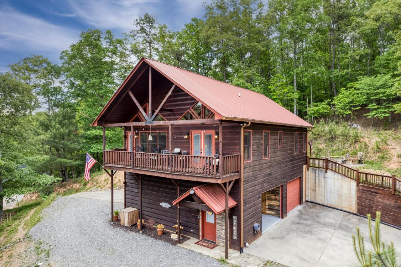 Trout N' About Your Blue Ridge Mountains Retreat, Hot Tub + Game Room! Ellijay Buitenkant foto