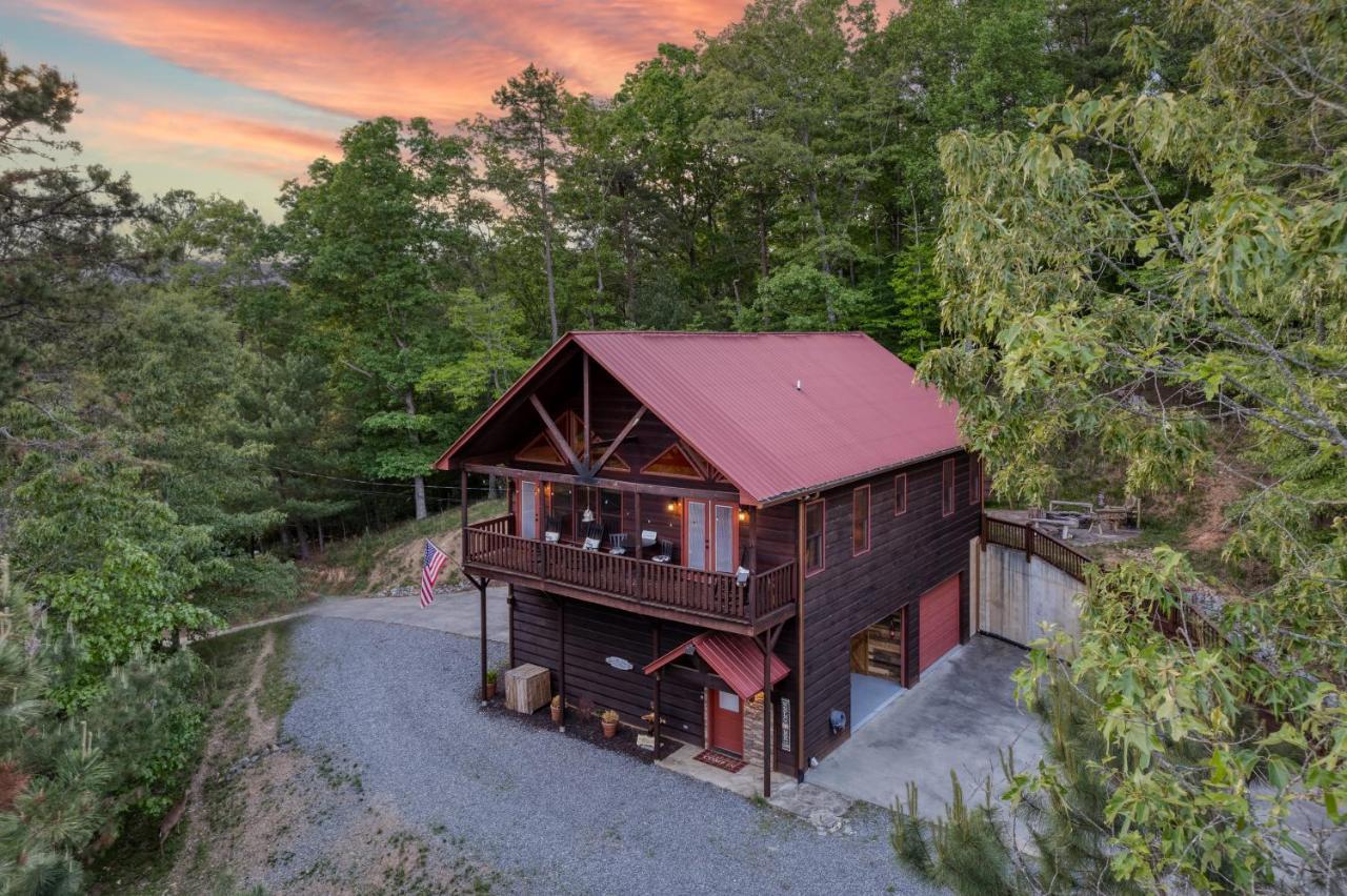 Trout N' About Your Blue Ridge Mountains Retreat, Hot Tub + Game Room! Ellijay Buitenkant foto