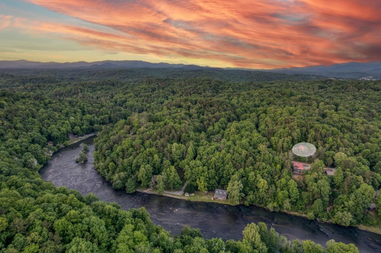Trout N' About Your Blue Ridge Mountains Retreat, Hot Tub + Game Room! Ellijay Buitenkant foto