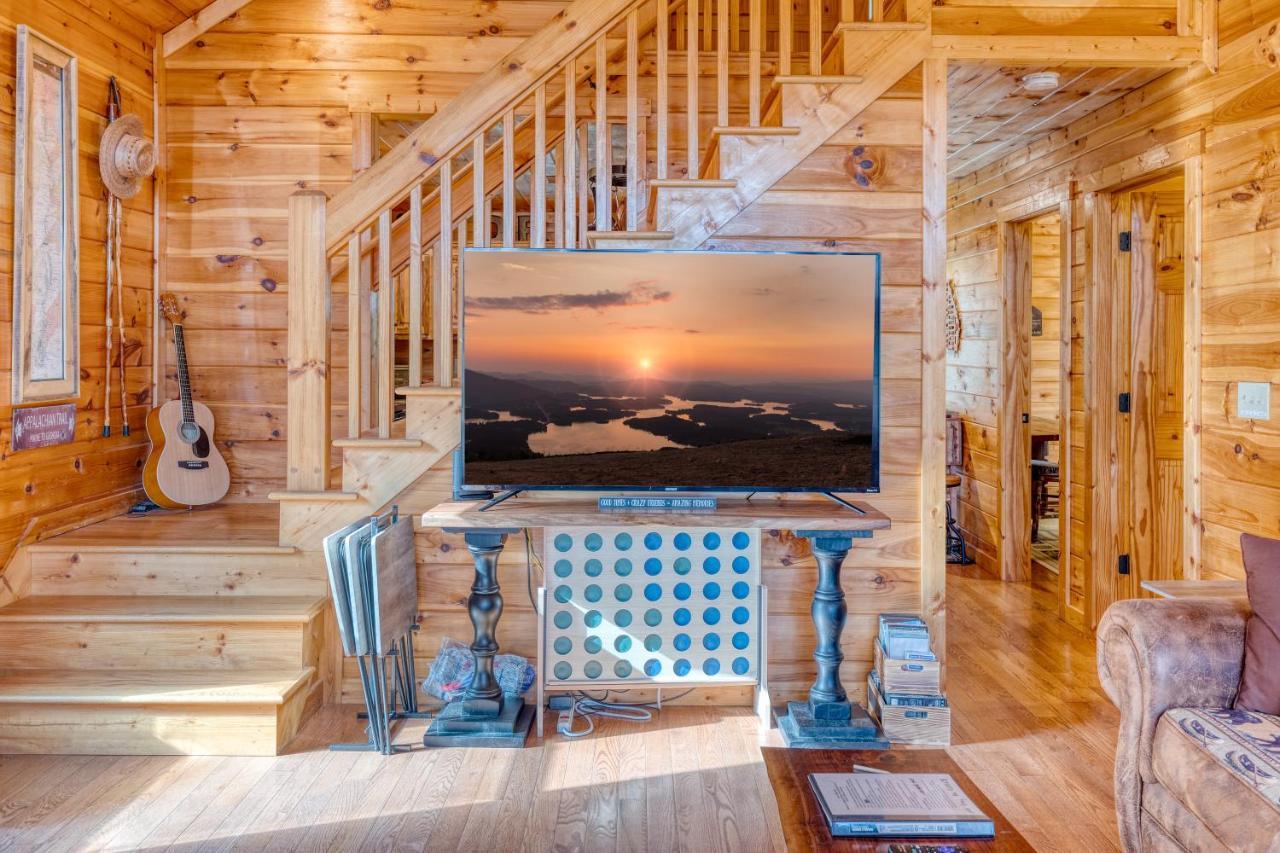 Trout N' About Your Blue Ridge Mountains Retreat, Hot Tub + Game Room! Ellijay Buitenkant foto