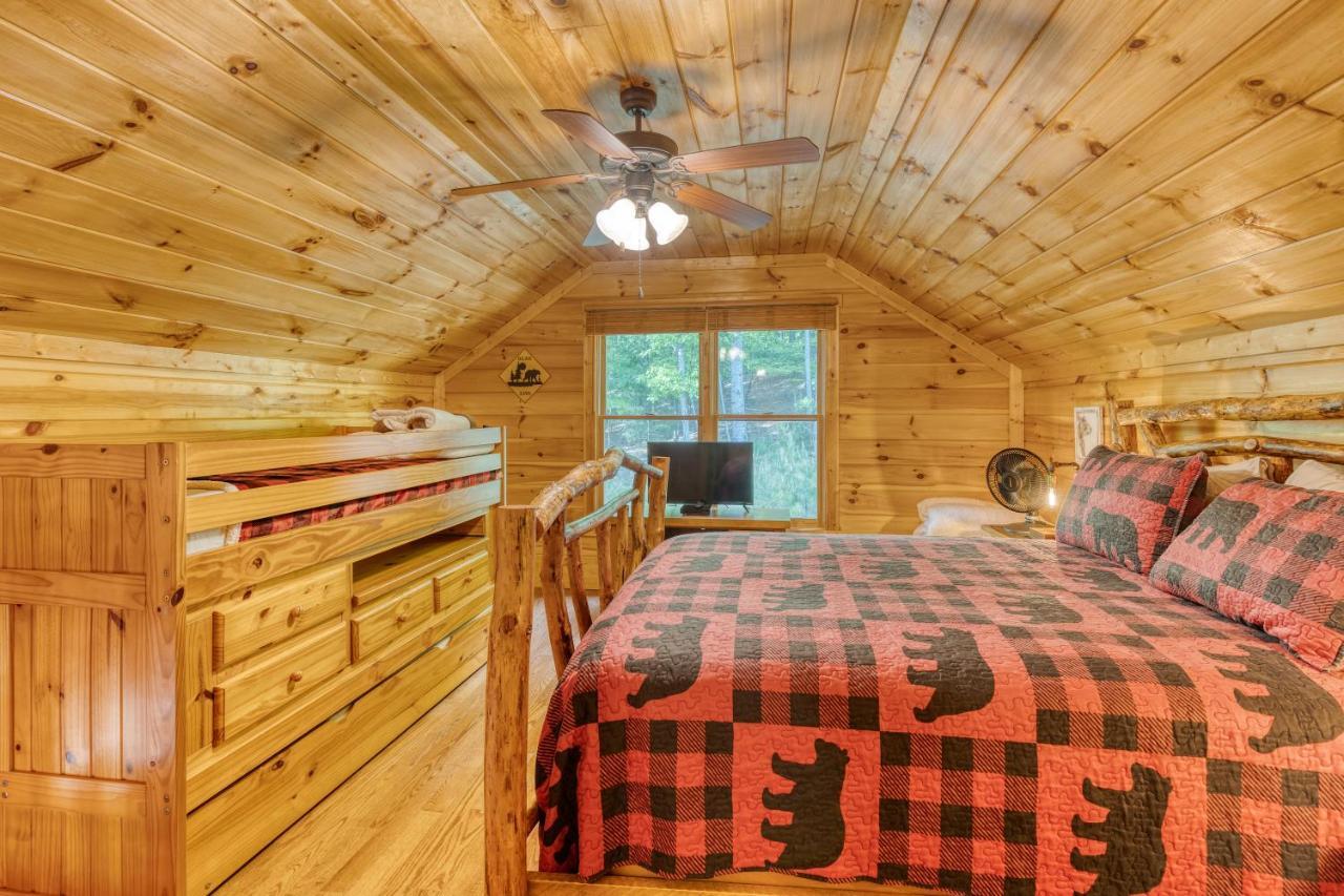Trout N' About Your Blue Ridge Mountains Retreat, Hot Tub + Game Room! Ellijay Buitenkant foto